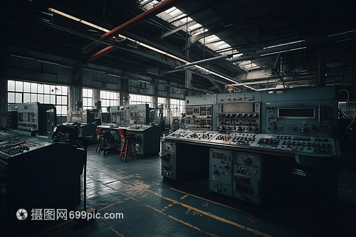 工廠的機(jī)器機(jī)械電氣設(shè)備 現(xiàn)代工業(yè)的核心支撐